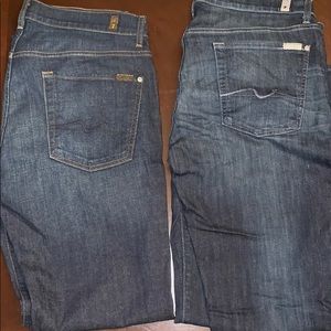 Two pair 7 for all mankind